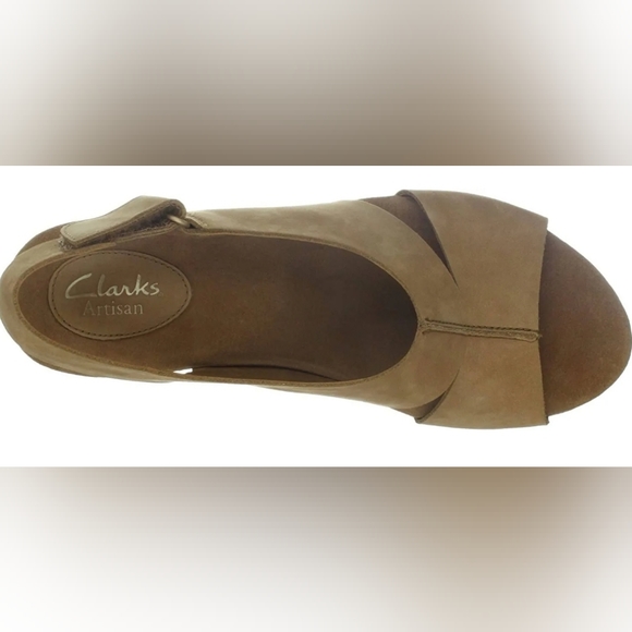Clarks Artisan Caslynn Lizzie Platform Sandals 9M
